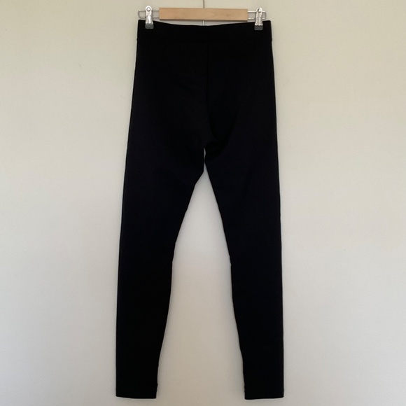 Wolford Scuba Leggings Sz M Black Slimming versatile look Quiet Luxury Stretch - Picture 4 of 11